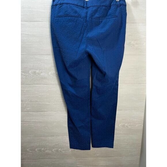 Old Navy Pixie Pants Size 4 Textured Blue - Picture 3 of 7